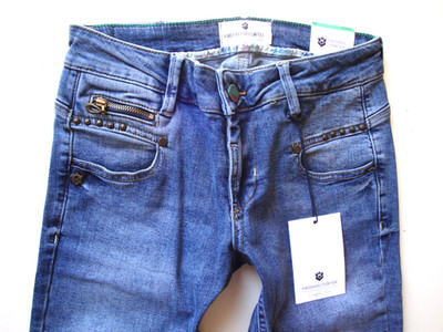 FREEMAN T. PORTER  Jeans  ALEXA  STRAIGHT SDM  madalena  blau  Stretch  W27  Neu