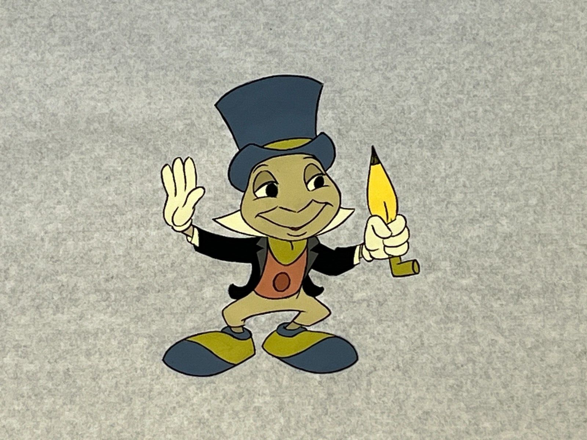 Original Walt Disney Pinocchio JIMINY CRICKET Production Animation