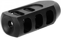 5.56 .223 Heavy Duty Steel Tanker Muzzle Brake 1/2x28 TPI Nitride USA Made