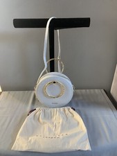 Ted Baker White Millah Bag With Pink Interior