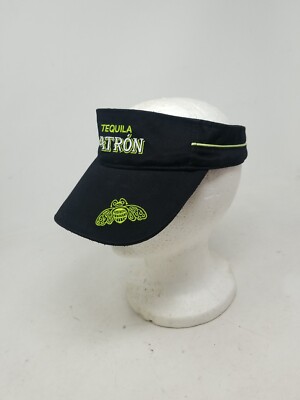 Tequila Patron Sport Sun Visor black green Embroidered Cap Hat