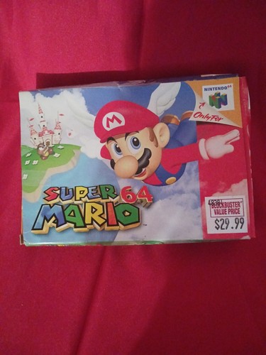 Super Mario 64-Nintendo 64 Box and manuals only. No game cartridge. - Picture 3 of 4