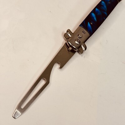 Bottle Opener 9  Quick Open By Pushbutton +screw driver tip