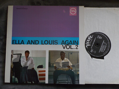 Ella Fitzgerald & Louis Armstrong - Ella and Louis Vol. 2   prima frz. Verve LP