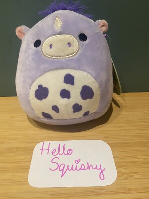 Squishmallows 5'''' Wiese das Pferd Ostern von Kellytoy BRANDNEU MIT ETIKETT USA IMPORT