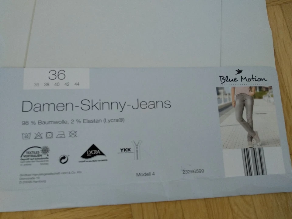 Jeans Hose stretch Gr. S (34-36-38) neu OVP Damen - Bild 4 von 4