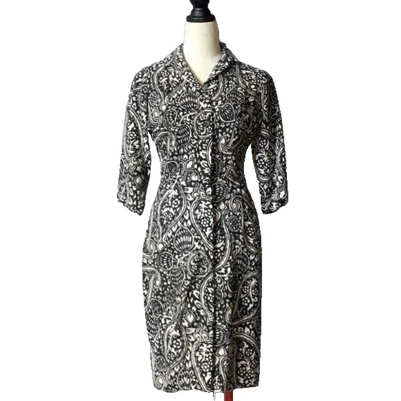 Ropa de Tela para vestidos Vintage de trabajo para Mujeres