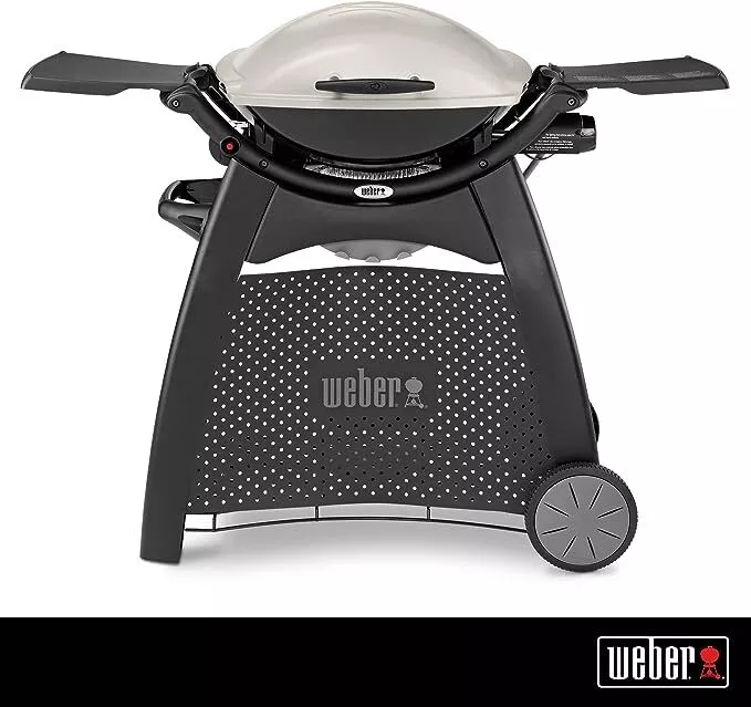 Weber q patio outlet cart