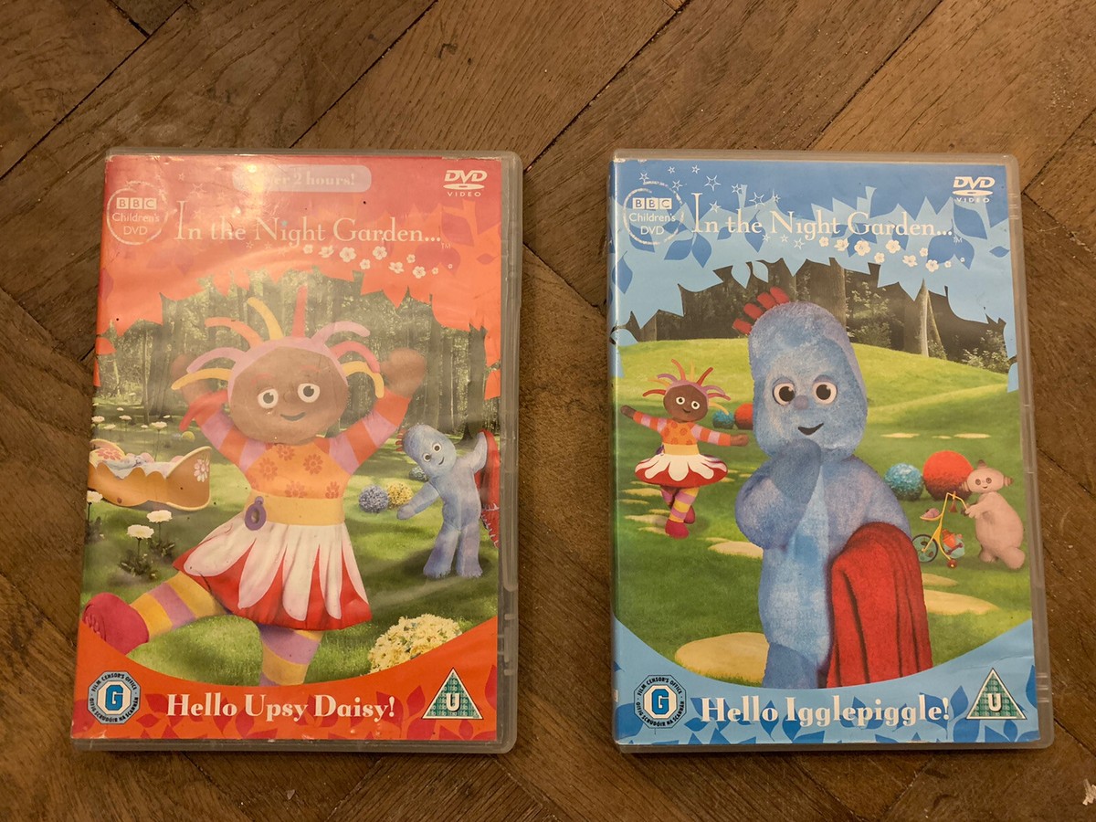 In The Night Garden Two DVDs Hello Upsy Daisy Hello