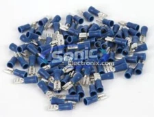 Xscorpion FD187B 100 Pack of 16/14 Gauge Blue Female Quick Disconnects