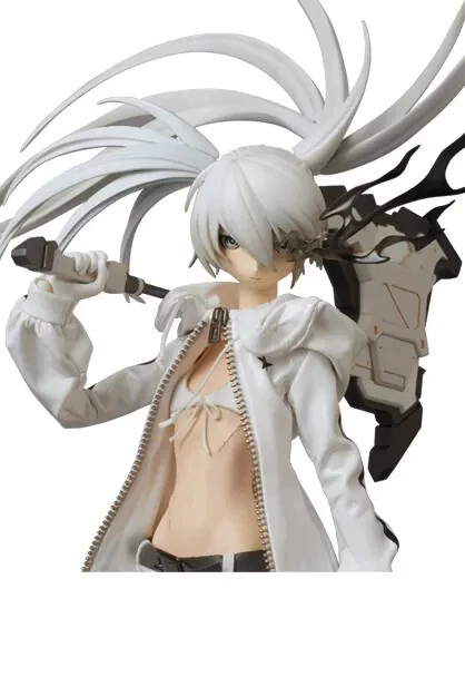 Medicom Black Rock Shooter (White Ver.) RAH 真实可动英雄人偶(WonderFest) — 第 4/4 张图片