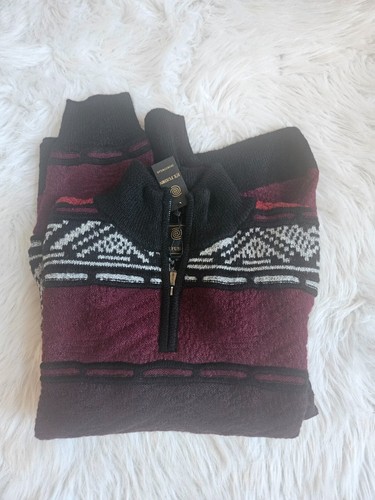 SIZE L F/X FUSION (NEW) Men's Colorful Long Sleeve Sweater Lot #615 - 第 1/5 張圖片