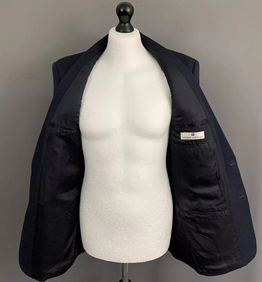 BALMAIN SPORTS куртка BLAZER - мужской размер 38 - Великобритании 38" груди - средний - Изображение 3 из 4