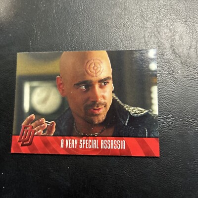 Jb2d Marvel Daredevil 2003 Topps #31 Bullseye Collin Farrell