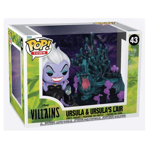 Funko Disney Villains POP Towns Ursula's Lair Vinyl Figure Set NEW IN STOCK