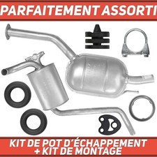 Pot d'échappement Mercedes 190