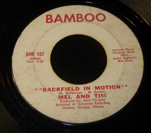 Mel And Tim Backfield In Motion