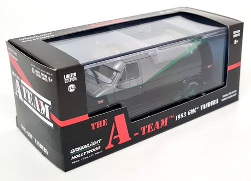 Greenlight 1/43 GMC Vandura 1983 The A-Team Green Chase Model Car - Picture 2 of 7