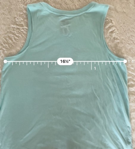 SO Girls Short Sleeve XL 14/16 Palm Trees Tank Top Teal - Picture 6 of 6