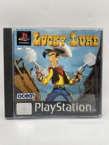 Lucky Luke PS1 PlayStation Spiel mit Anleitung Sammler Videospiel