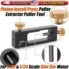 For 1/32 1/24 Slot Car Pinion Gear Install Press Puller and Extract Puller Tool