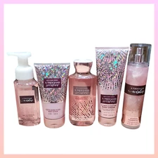 A THOUSAND WISHES BATH & BODY SET BODY WASH, CREAM, SCRUB, FRAGRANCE MIST, SOAP