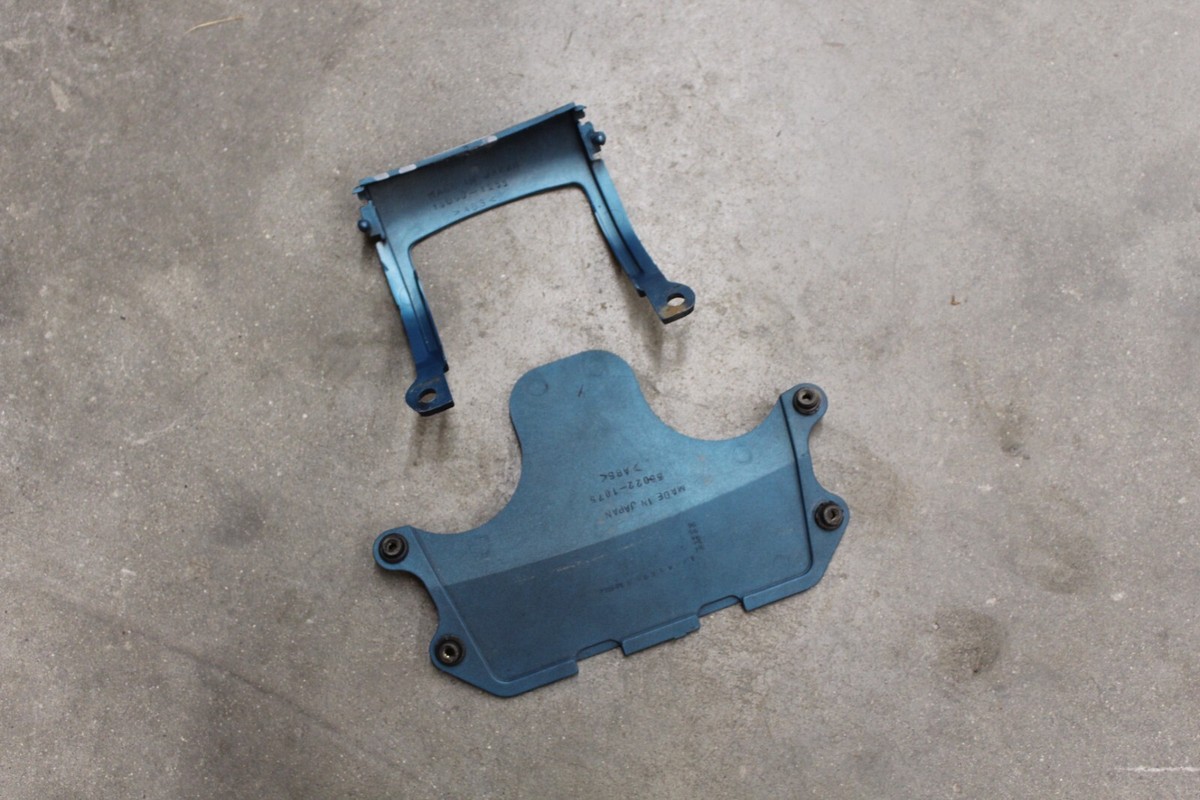 ポリ出品 1993 ZX6E 600 MISC. PLASTIC PIECES ZX600 KAWASAKI NINJA ZX6