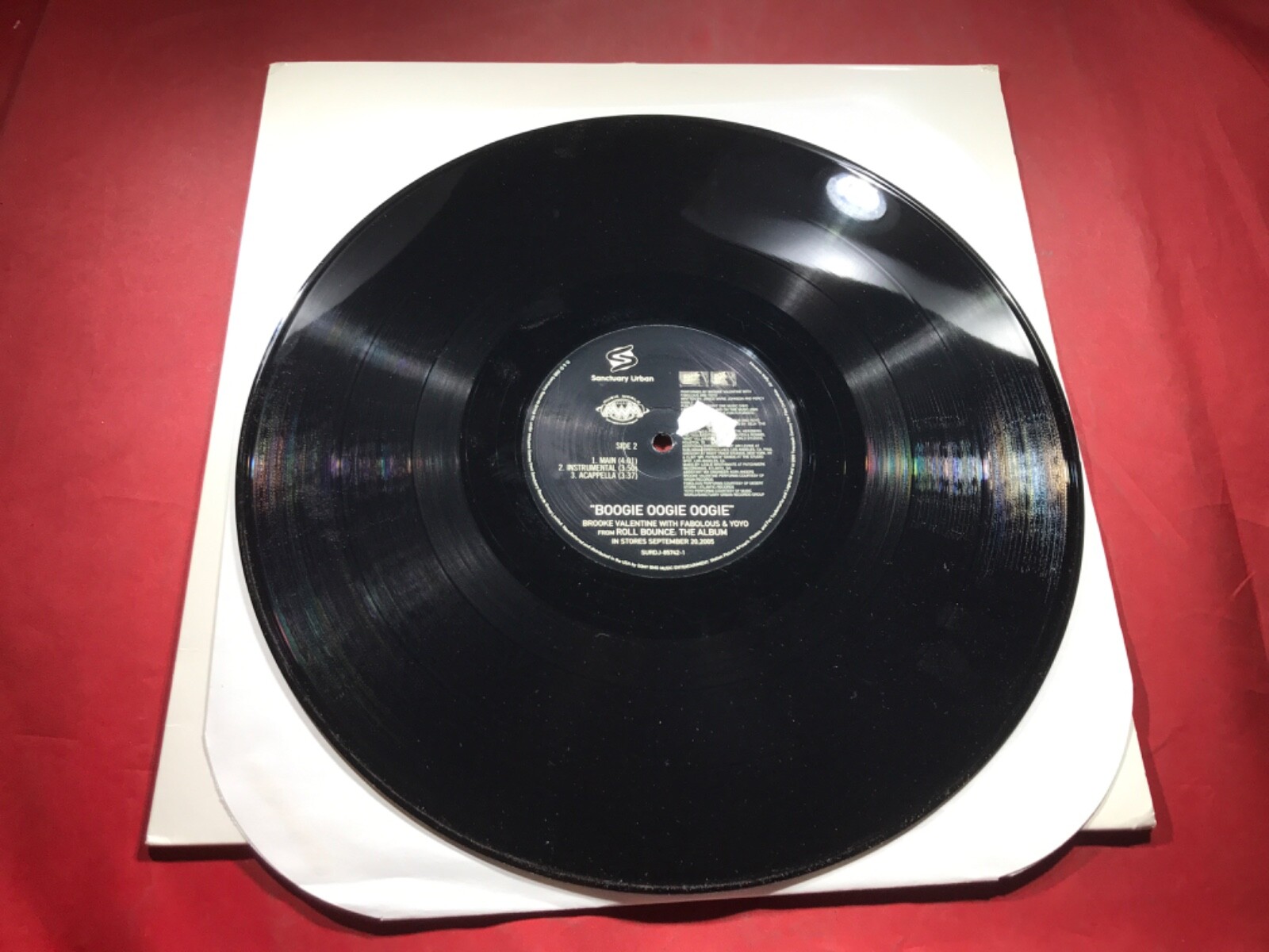 C4-57 BROOKE VALENTINE Boogie Oogie Oogie .. 12” SINGLE .. 2005 thumbnail 5