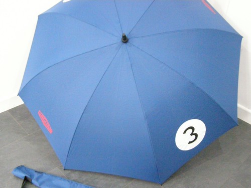 NEW LARGE GENUINE JAGUAR UMBRELLA LE MANS XJR-S X E F TYPE F E I PACE XK XJ XK8 - Picture 3 of 12