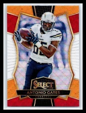 2016 Select Football #153 Antonio Gates Premier Tri-Color Prizm SD Chargers