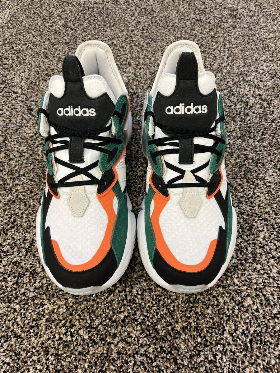 Adidas white green orange shoes Clearance