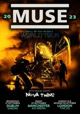 Muse UK Tour 2023 A3 A4 Print Poster Album Unframed