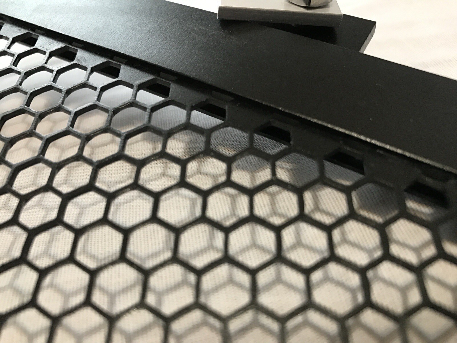 0821 Subaru WRX STi Intercooler Guard, OEM TMIC, Crystal White logo eBay