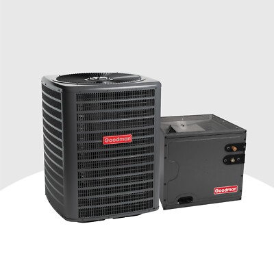 Goodman 3 Ton 13.4 SEER2 AC & 21'' Vertical Cased Coil System, R32