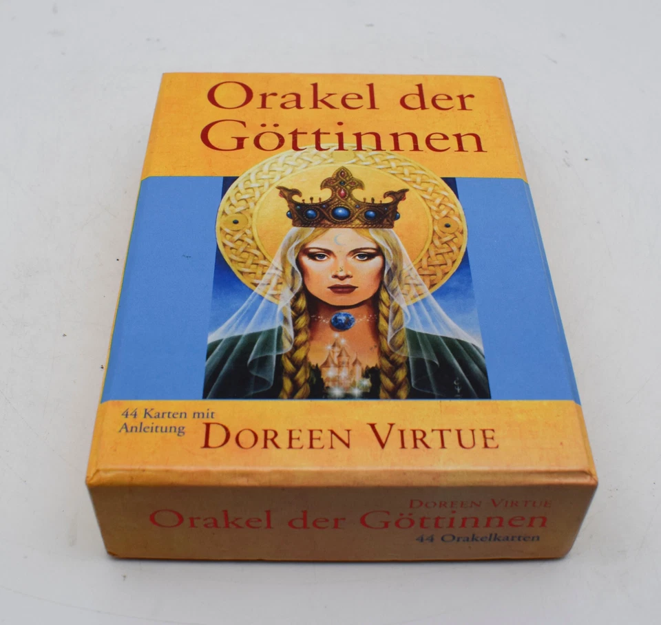 Doreen Virtue - Orakel der Göttinnen - Buch und 44 Orakelkarten | sehr gut - Bild 2 von 2
