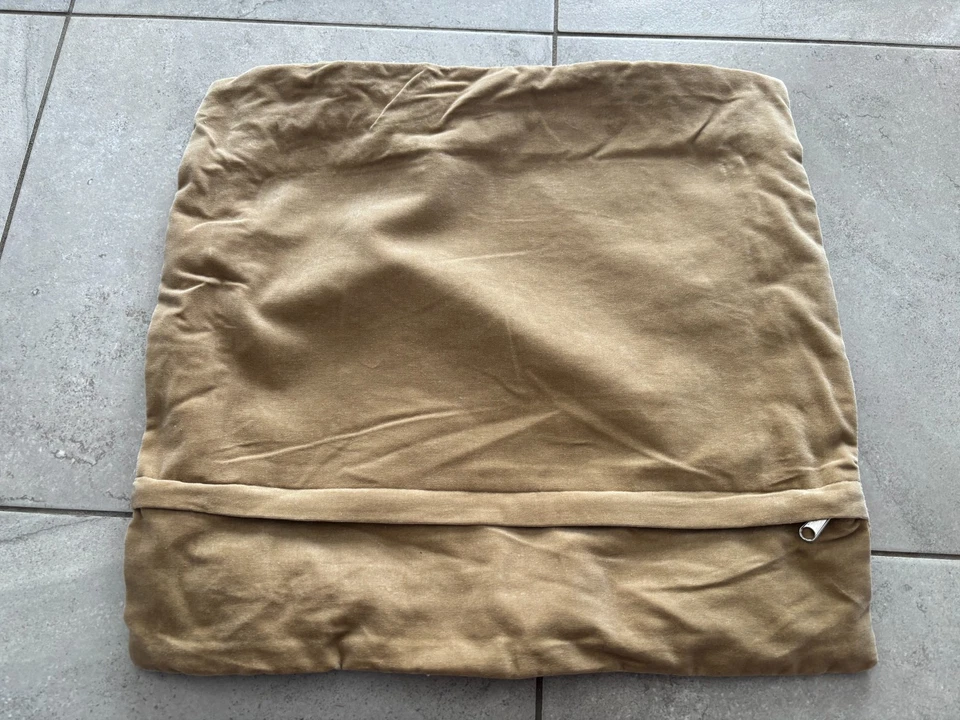 NEW Handmade Wool Needlepoint Throw Pillow Cover Garden Vegetables Veggies 18" - Image 4 of 4