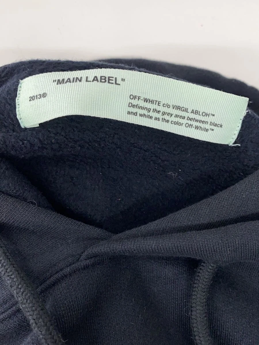 OFF WHITE Felpa con cappuccio OFFWHITE nera S usata