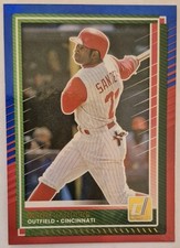 2025 Panini Donruss - Deion Sanders #32 Red & Blue