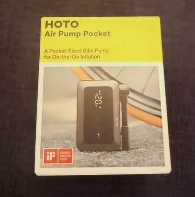 Hoto Air Pump Pocket Electric Bike tire Pump QWCQA002 NEW IN BOX