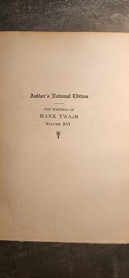 MARK TWAIN Books Set of 18 Authorized Uniform Editions 1875/1899/1917 Vintage - Image 4 of 4