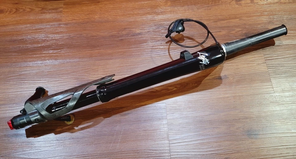 Cannondale Lefty ocho 碳 29 - 100 毫米黑色 带狐狸 遥控锁定 — 第 3/4 张图片