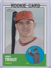 MIKE TROUT ROOKIE CARD Los Angeles Angels Baseball TOPPS HERITAGE MLB $$ RC !!