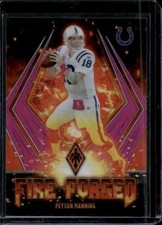 2021 Panini Phoenix #FF-2 Peyton Manning Fire Forged Pink #/175