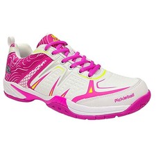Acacia Unisex 31-270 Pickleball Shoes, Lime/Black, 8.5 Wide US Women