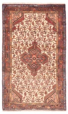 Traditional Vintage Hand-Knotted Area Rug 3'2" x 5'5" Oriental Wool Carpet