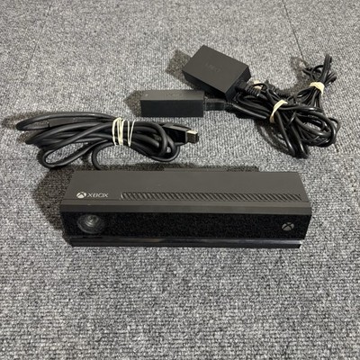 Microsoft Xbox One Kinect 1520 w/ Adapter for Xbox One S & PC Windows, TESTED