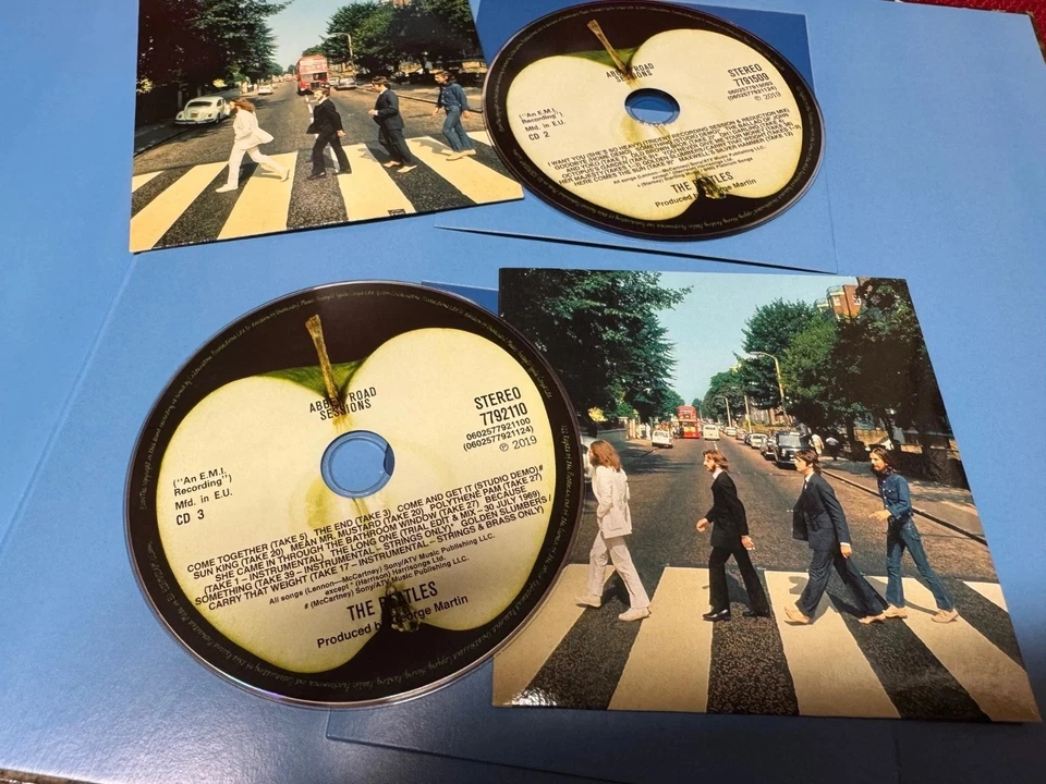 The Beatles Abbey Road NEW CD box set Anniversary. 3 CDs, 1 Blu Ray Atmos, Book 