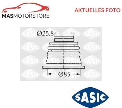 ACHSMANSCHETTE ANTRIEBSWELLE SASIC 4003408 A FÜR VOLVO 460 L,440 K,480 E