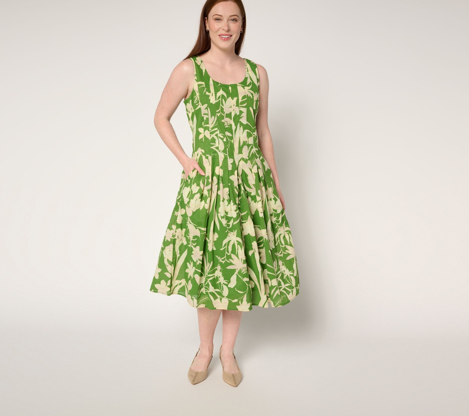 BEAUTIFUL by Lawrence Zarian Women's Dress Sz 10 Amanda Regular Green A693063