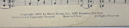 1930 Underneath the Falling Leaves Sheet Music Romantic Moonlit Cover - Picture 2 of 6